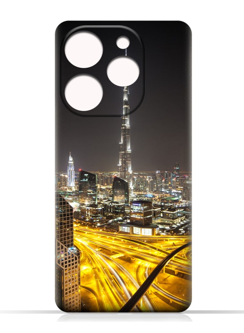 إيه إم سي ديزاين غطاء حماية بطبعة هاتف تكنو سبارك 10 برو - Image 2