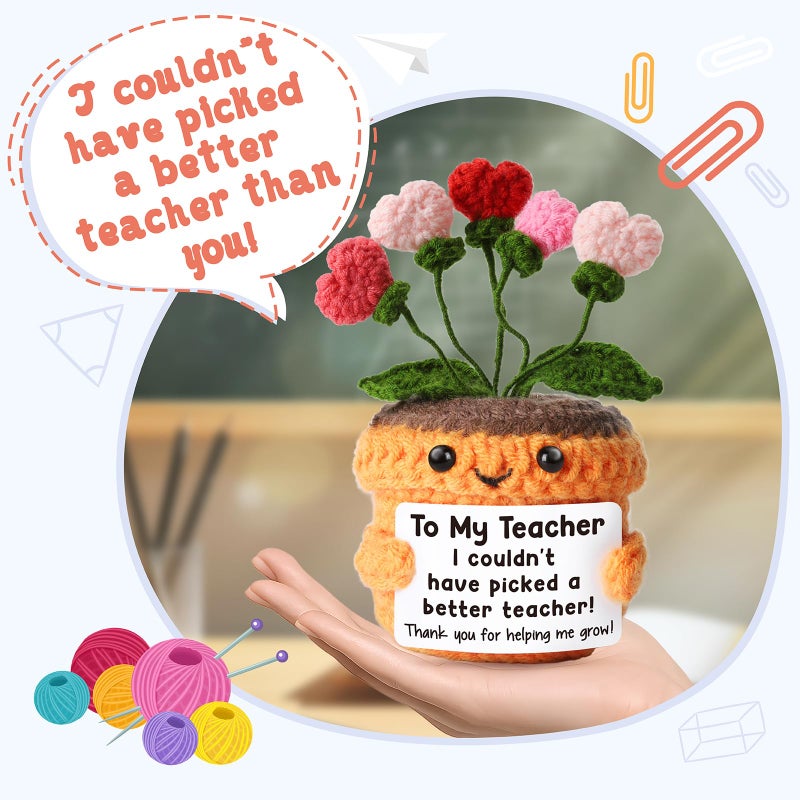 MAMAGIFTREE Valentines Teacher Gifts for Women Men- Appreciation Thank You Basket Stuffer for Easter Teacher's Week, Graduation, Motherâ€™s Day, Birthday, Retirement Decor - Image 5