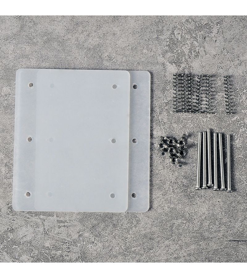 Transparent Acrylic Poker Card Presser Restoration Straightening Tool for Games Metallic Finish - Image 5