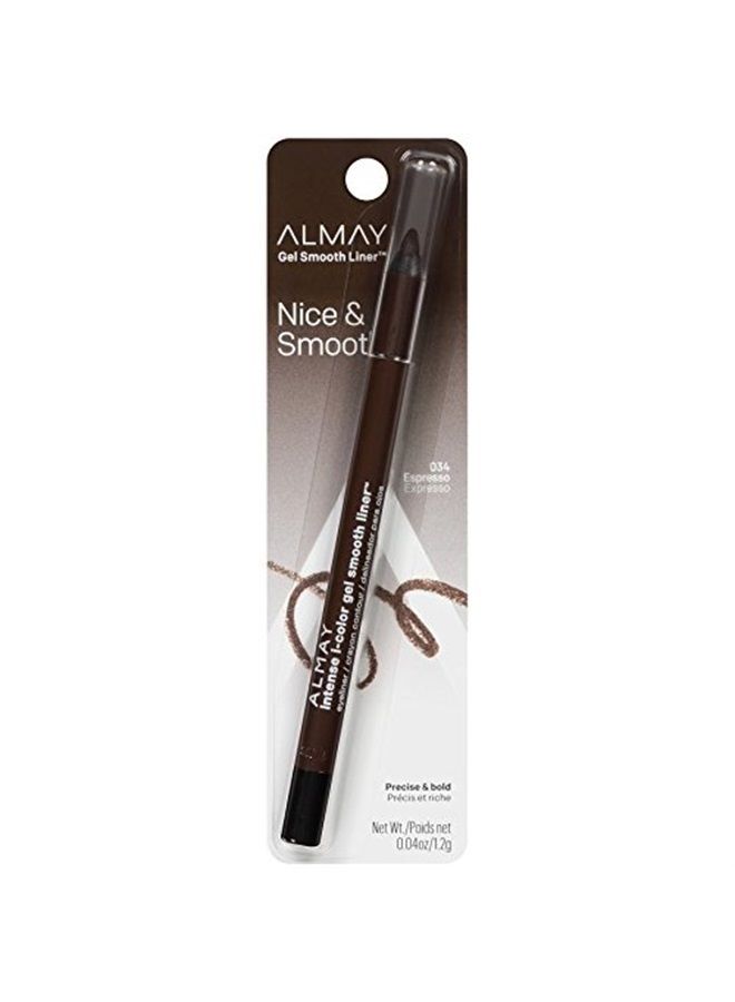 Gel Smooth Eyeliner, Espresso, 1 count