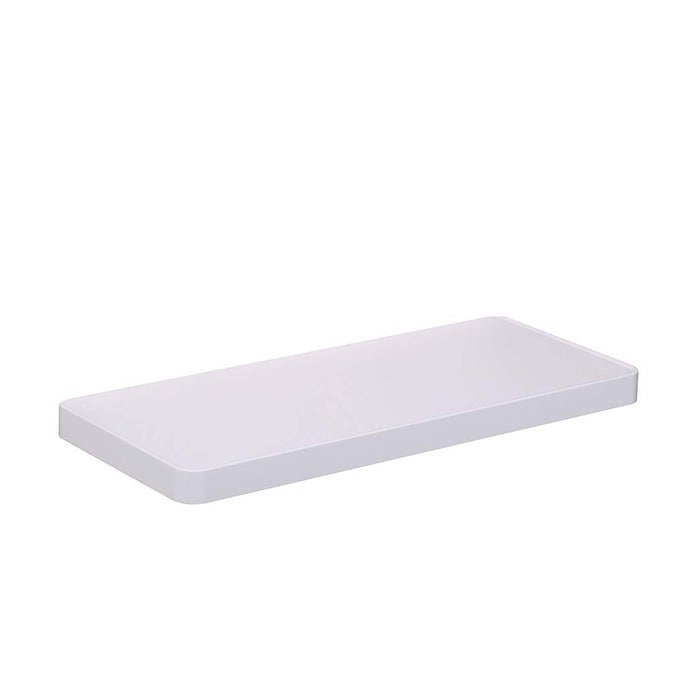 ABS BATHROOMKITCHEN WALL SHELF RACK STANDARD SIZE WHITE