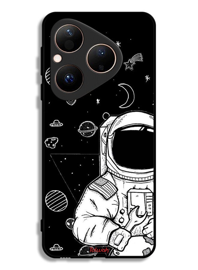 Tolwak Huawei Pura 80 Protective Case Cover Astronaut Art - Image 1