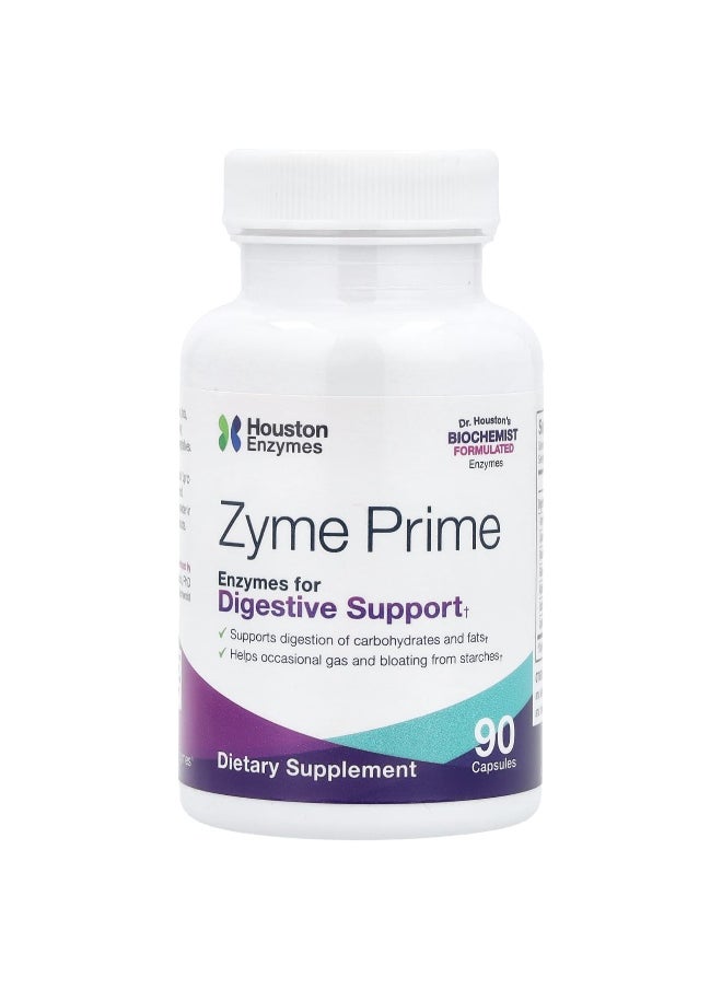 Houston Enzymes Houston Enzymes, Zyme Prime, 90 Capsules  - Image 1
