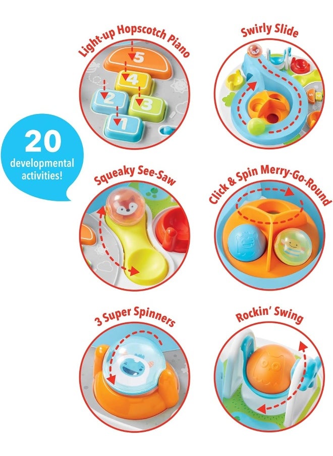 2-In-1 Baby Activity Table, Explore & More Let'S Roll