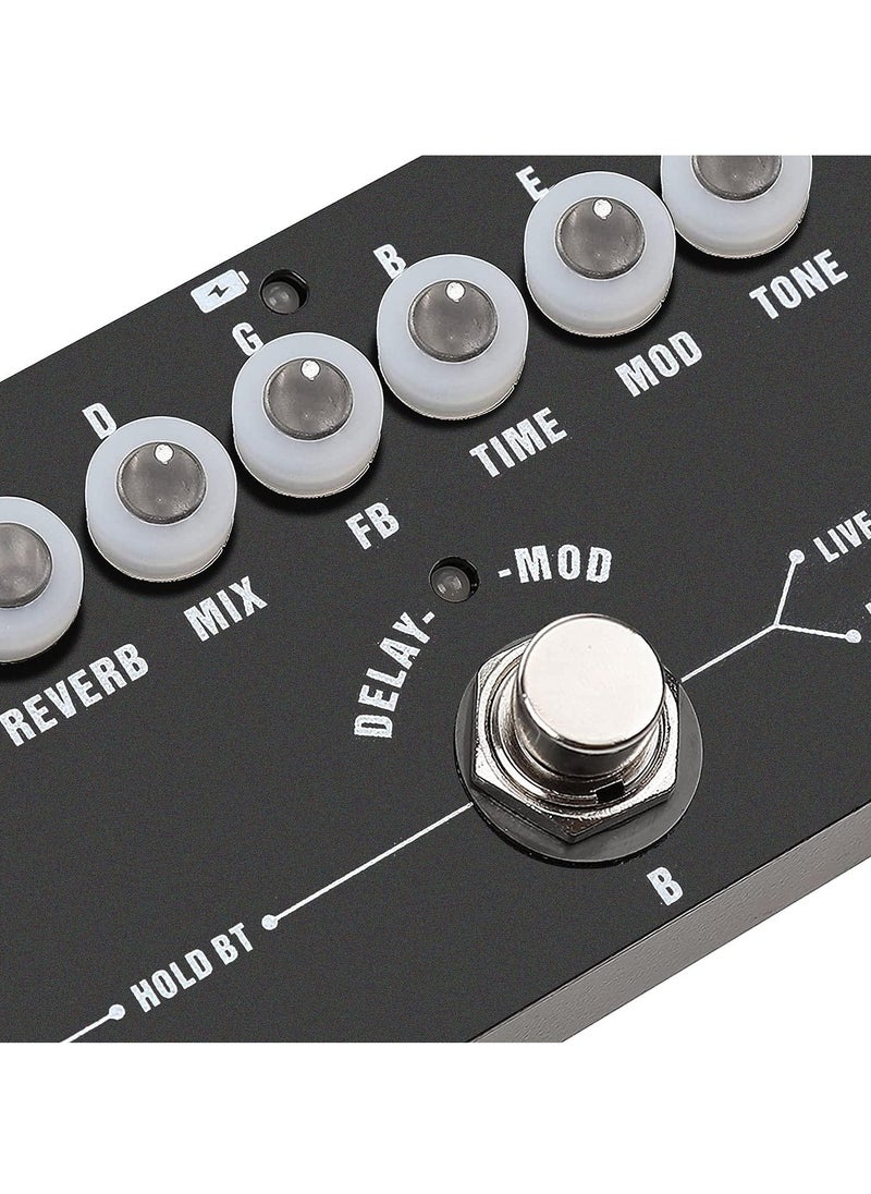 Generic - Multi Effects Guitar Pedal,Cube Baby Guitar Multi Effects Pedal Delay Chorus Phaser Reverb Effect Pedal - Image 1