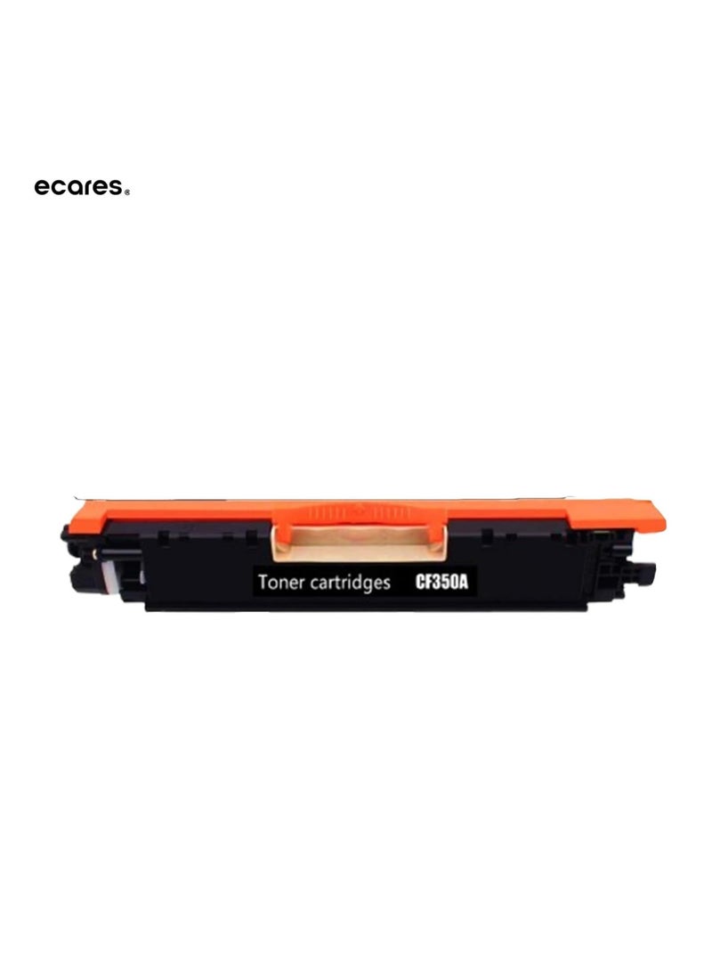 ECARES® 130A Compatible Toner Cartridge CF350A for HP Laserjet Pro Color MFP M176 M176n M177 M177fw Printer (Black) - Image 1