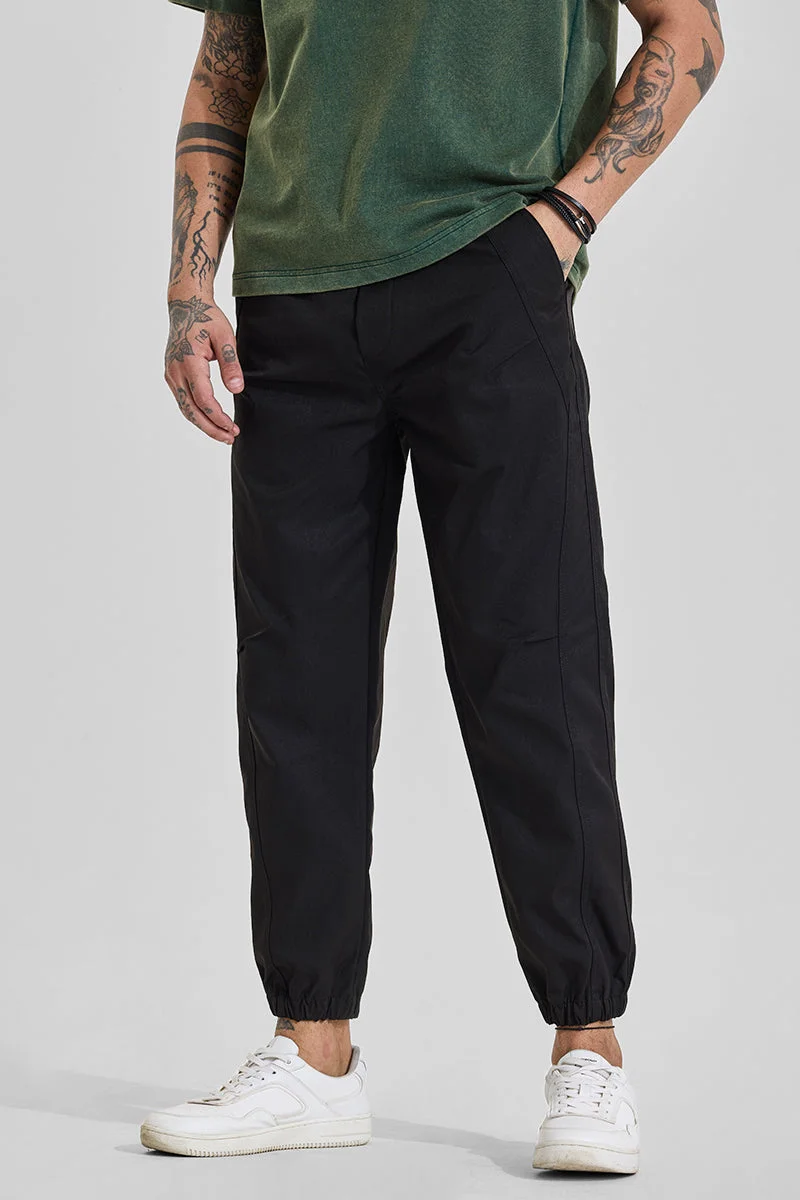 SNITCH بنطلون رياضي فضفاض أسود