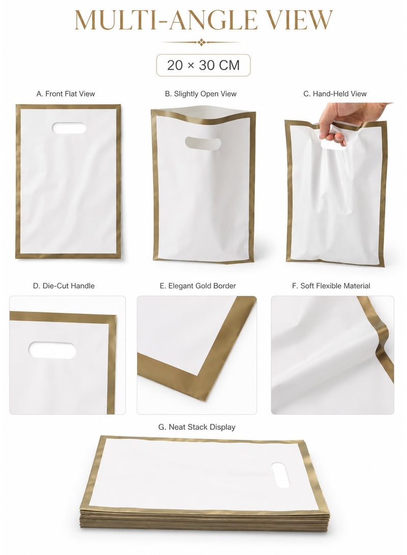 Candy Gift Bags, 20x30 cm, Pack of 50  Ideal for party favors - Image 4