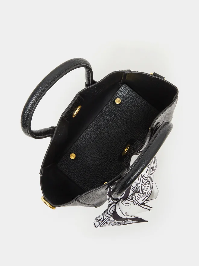 Styli Styli Printed Scarf Detail Shoulder Bag with Pouch