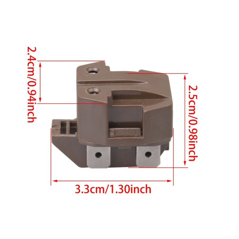 10 Pcs Pack Refrigerator Start Relay Module Brown Replacement Compatible With Amana Fridge Compressor Rv Freezer Internal Component Upgrade - Image 5