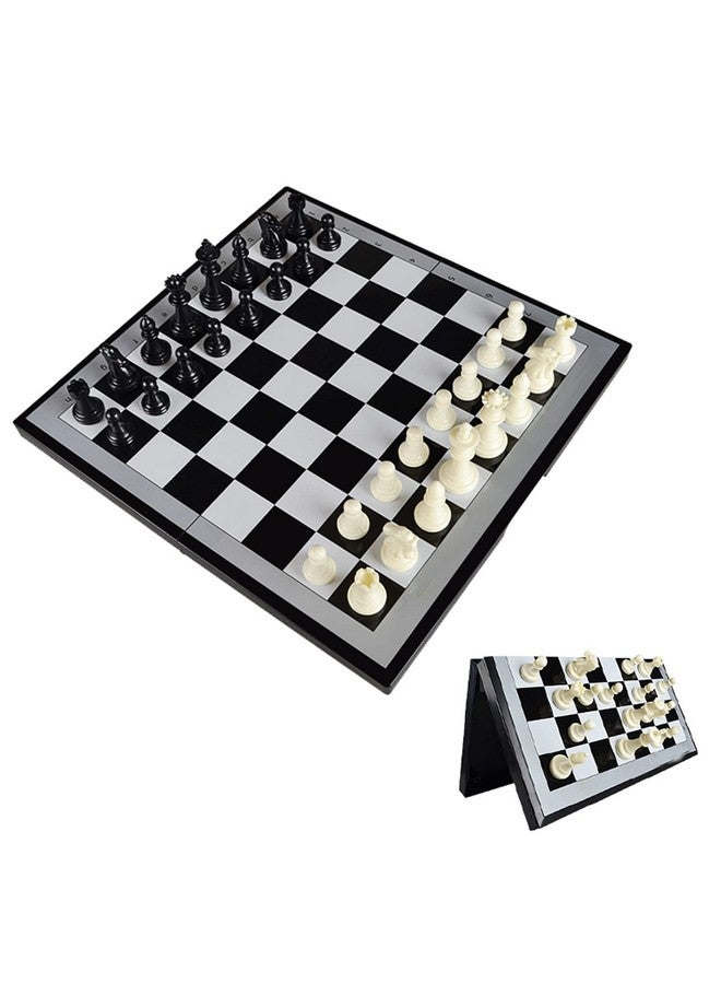 ONESWI Chess Set Magnetic Travel Folding Board Games Portable Gifts for Kids and Adult, Magnetic Travel Chess Set, Folding Chess Board, Educational Board Game Set - Image 1