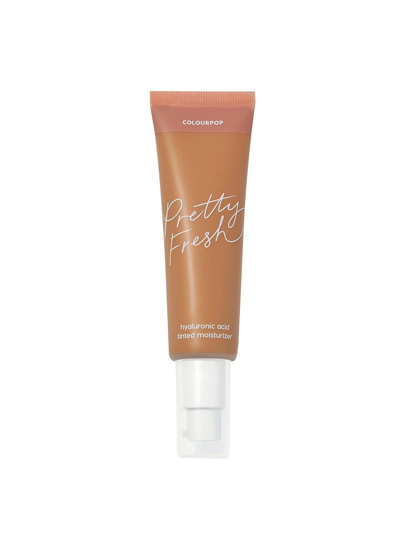 COLOURPOP ColourPop Pretty Fresh Tinted Moisturizer - Hydrating Skin Tint with Lightweight Coverage - Formulated with Hyaluronic Acid & Coconut Water for Healthy-Looking Skin - Med Dark 13W (1.45 oz) 