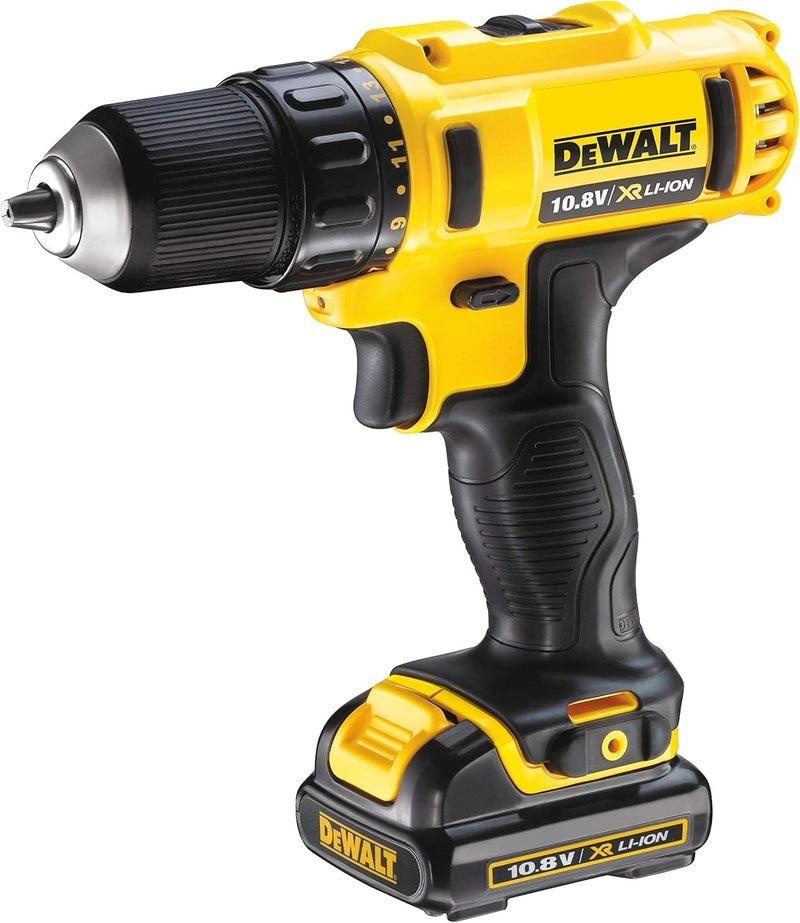 DEWALT 12V 10Mm Subcompact Drill Driver With Soft Bag, Yellow/Black, Dcd710C2P-B5 - Image 2