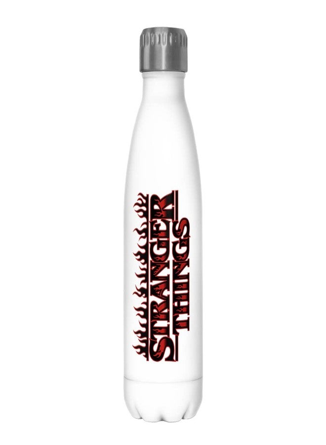 Netflix Stranger Things Stranger Flame Logo 17 oz Stainless Steel Bottle, Multicolor - Image 3