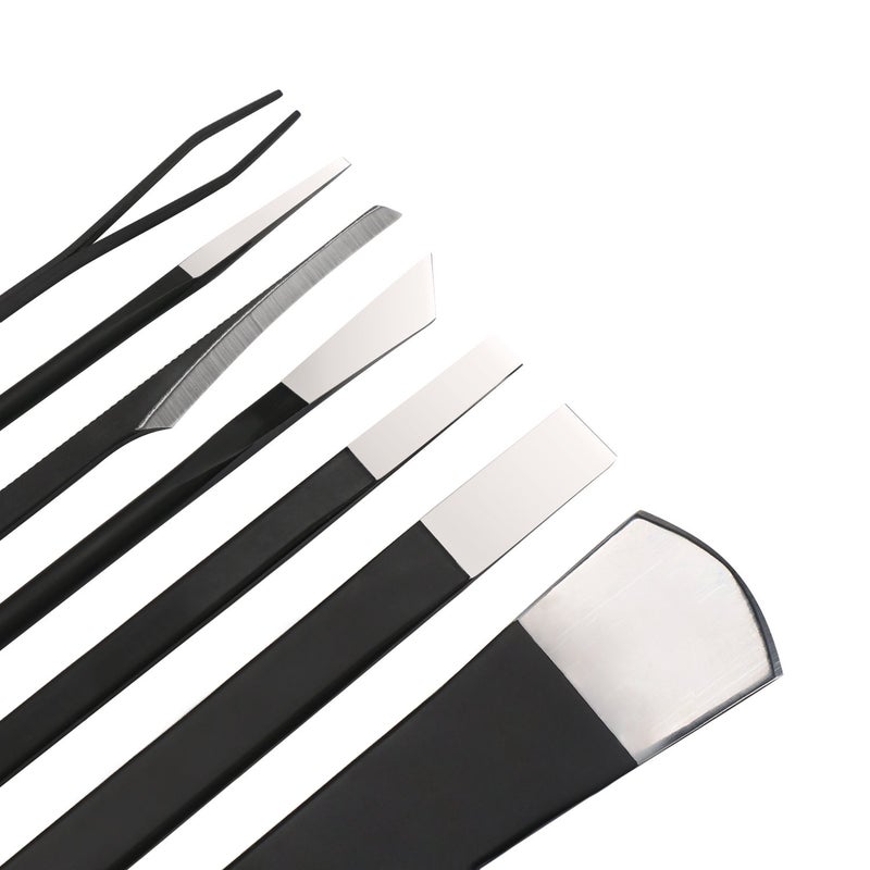 Segbeauty Pedicure Knife Set for Feet, Segbeauty 7pcs Ingrown Toenail Blade Tool with Storage Bag, High Manganese Steel Nail Knives Cuticle Remover, Professional Foot Repair Sharp Blade Kit for Nail Corn Callus - Image 5