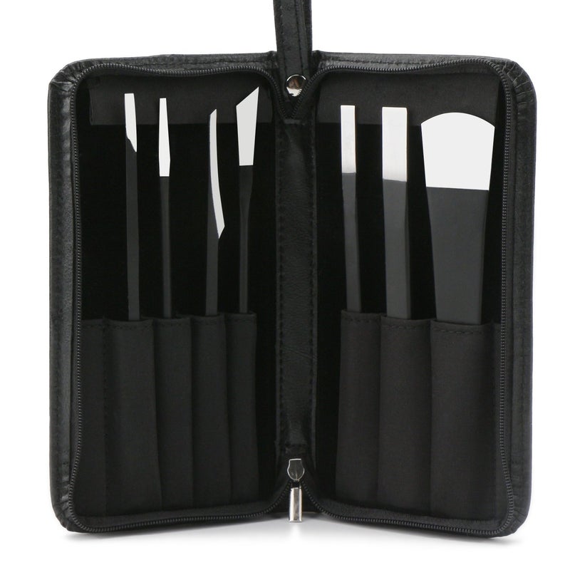 Segbeauty Pedicure Knife Set for Feet, Segbeauty 7pcs Ingrown Toenail Blade Tool with Storage Bag, High Manganese Steel Nail Knives Cuticle Remover, Professional Foot Repair Sharp Blade Kit for Nail Corn Callus - Image 3