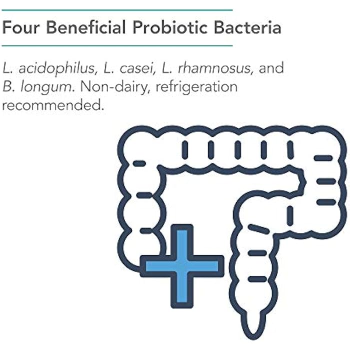 Allergy Research Group Nutricology Gastro Flora Supplement - Probiotic for Digestive Health, Gut Health for Men & Women, Lactobacillus and Bifidobacterium - 90 Count - Image 4