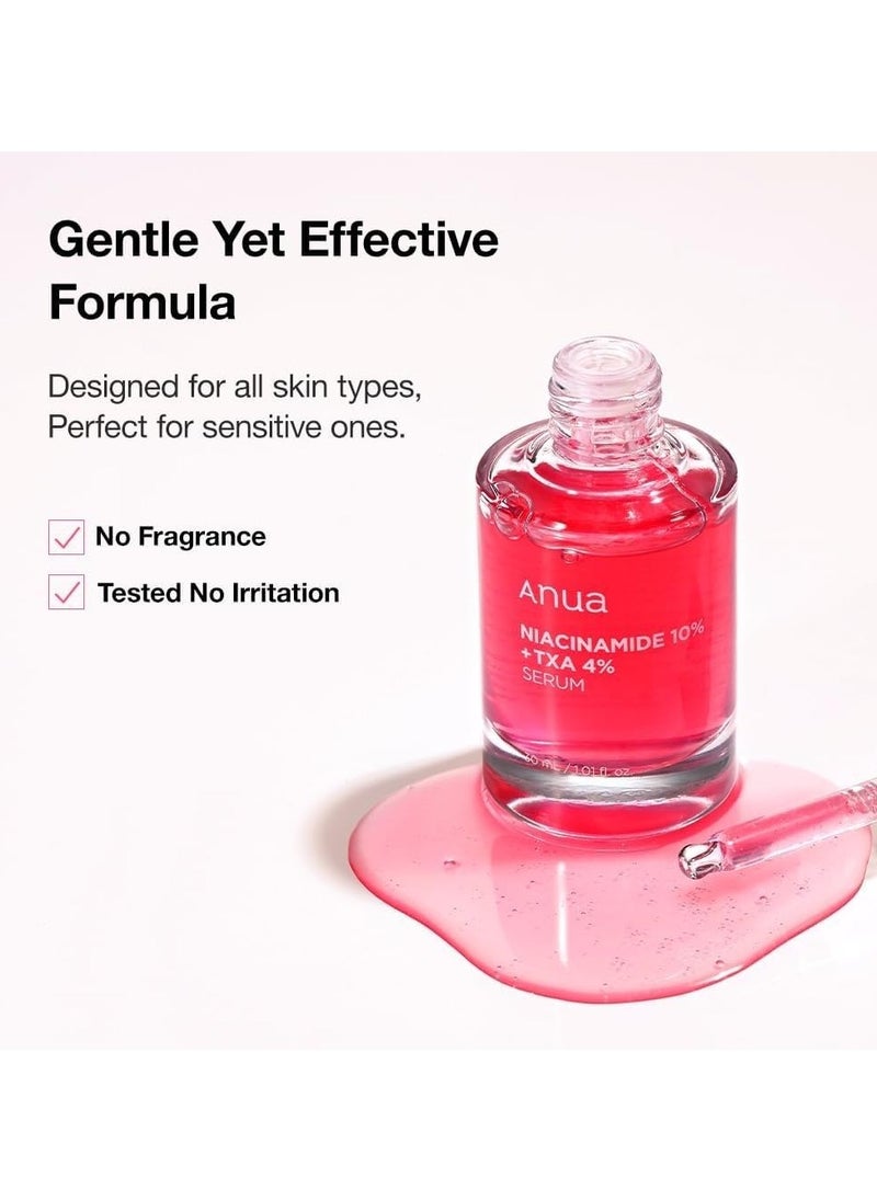 Anua korean Pack of Two 10% Niacinamide+ 4% Tranexamic Acid Serum, Ceramide, Hyaluronic Acid, Vita  - Image 2