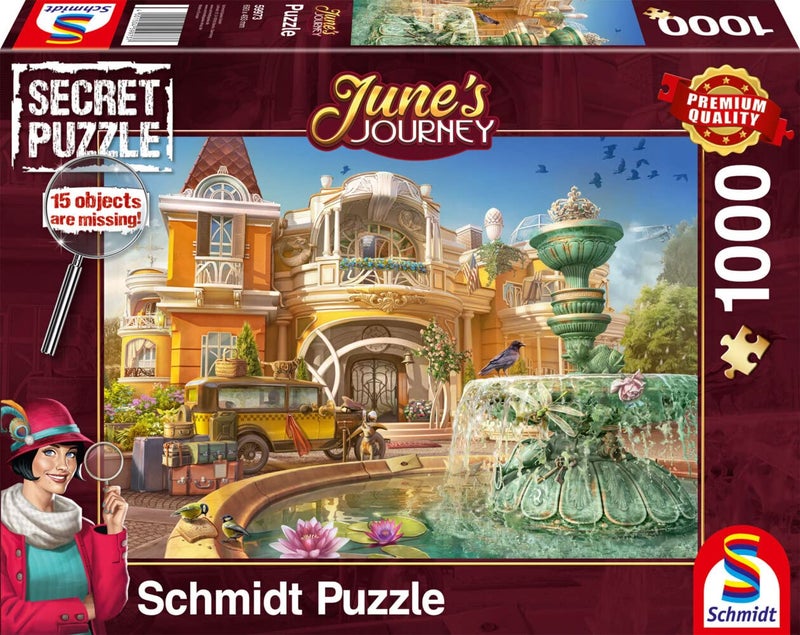 Schmidt Spiele 59973 Junes Journey Orchid Estate 1000Piece Jigsaw Puzzle MultiColoured - Image 2
