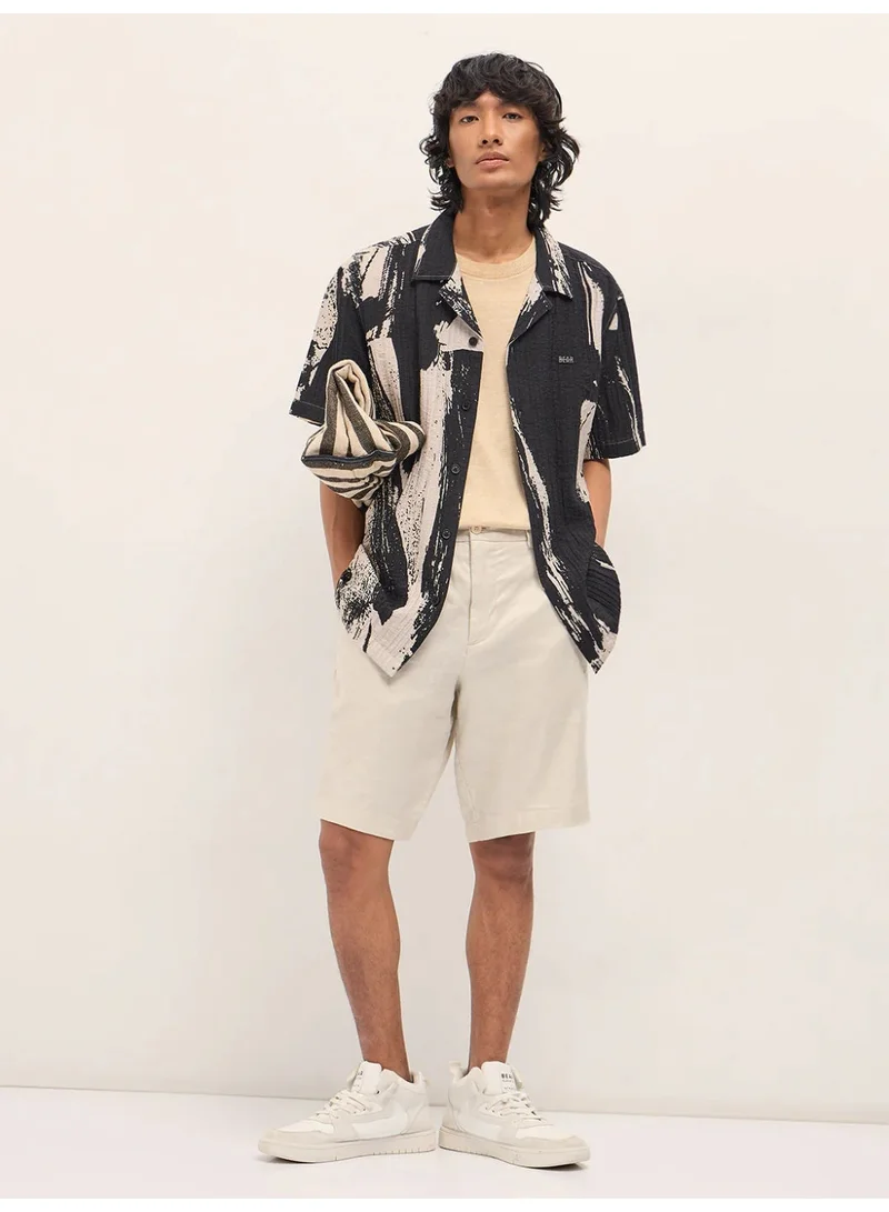 THE BEAR HOUSE  Men’s Classic Short Sleeve Casual Shirt – Lightweight, Breathable, and Designed for a Smart Yet Easygoing Look All Day Long for Men | Best Price UAE