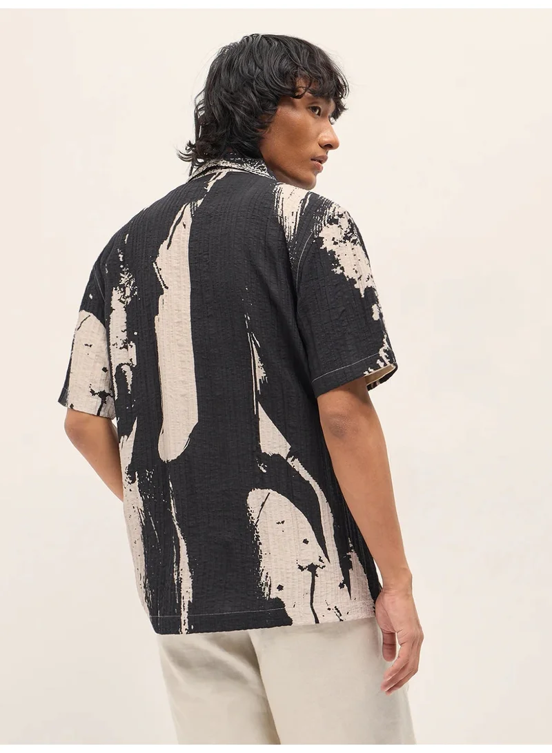 THE BEAR HOUSE  Men’s Classic Short Sleeve Casual Shirt – Lightweight, Breathable, and Designed for a Smart Yet Easygoing Look All Day Long for Men | Best Price UAE