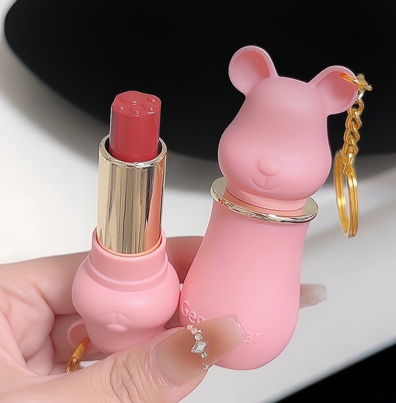 Gege bear Lip Balm Tinted Hydrating Lip Balm Stick Glossy Moisturizing Lipstick for Dry Lips Natural Glow Long Lasting Lip Care for Women 04 Lime Milk Coffee - Image 1