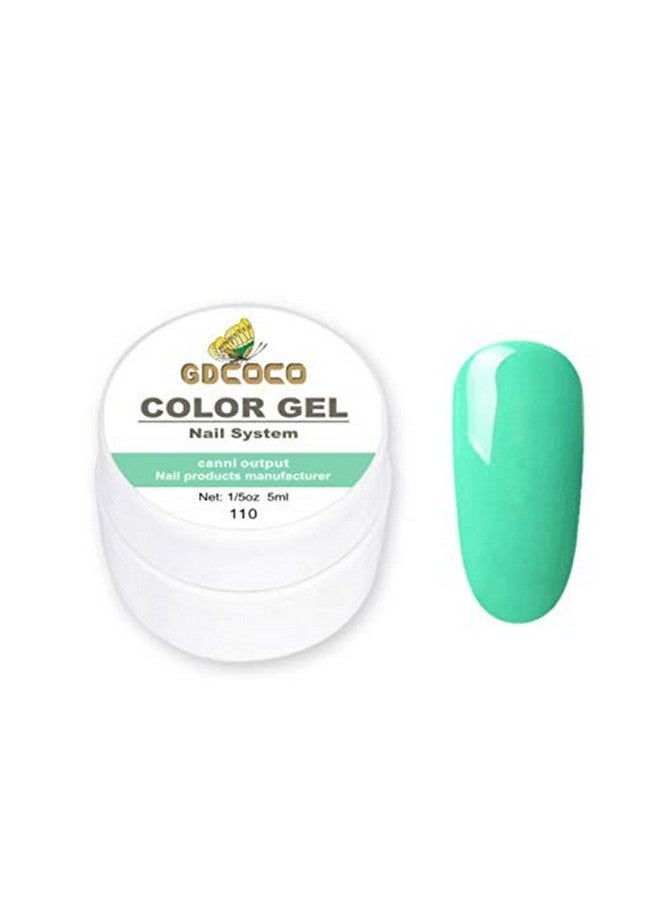 GDCOCO 5ml nail UV Gel soak off UV LED Nail Art Pure Color Gel paint color UV gel polish (GD-CG-5ml-110) - Image 1