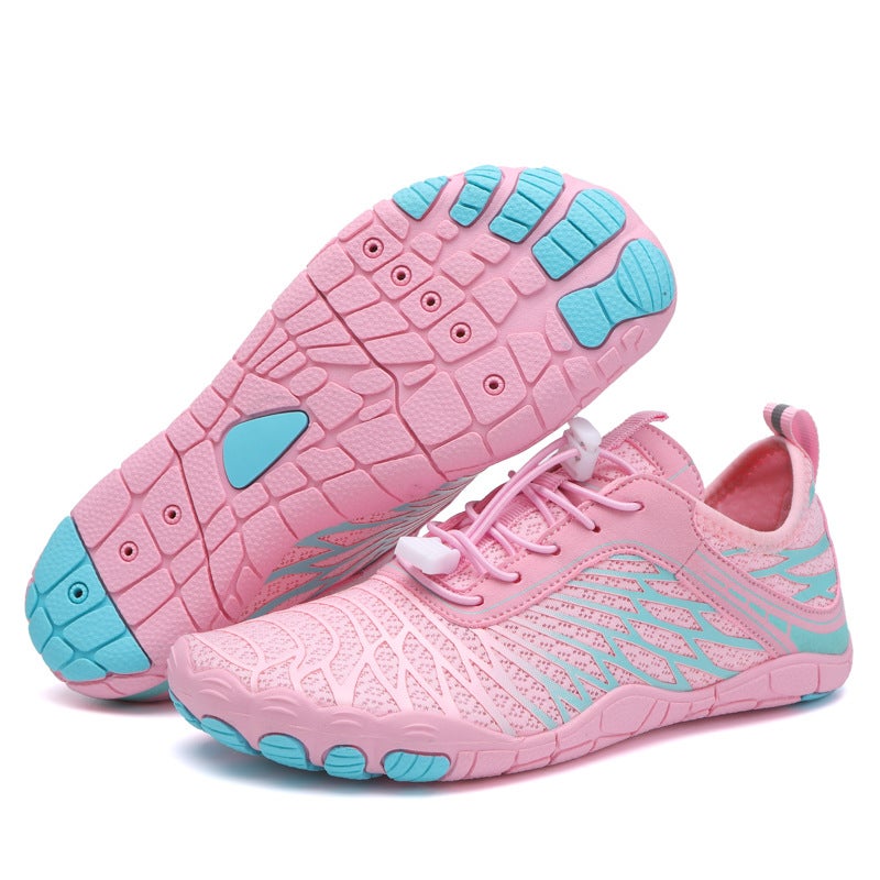 Five-Toe Large Size Water Shoes for Men Women, Breathable Slip-On Aqua Socks for Swimming - Image 4