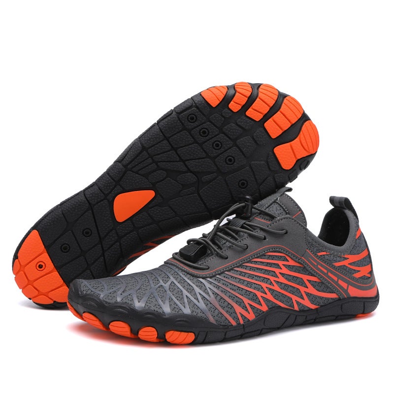 Five-Toe Large Size Water Shoes for Men Women, Breathable Slip-On Aqua Socks for Swimming - Image 3