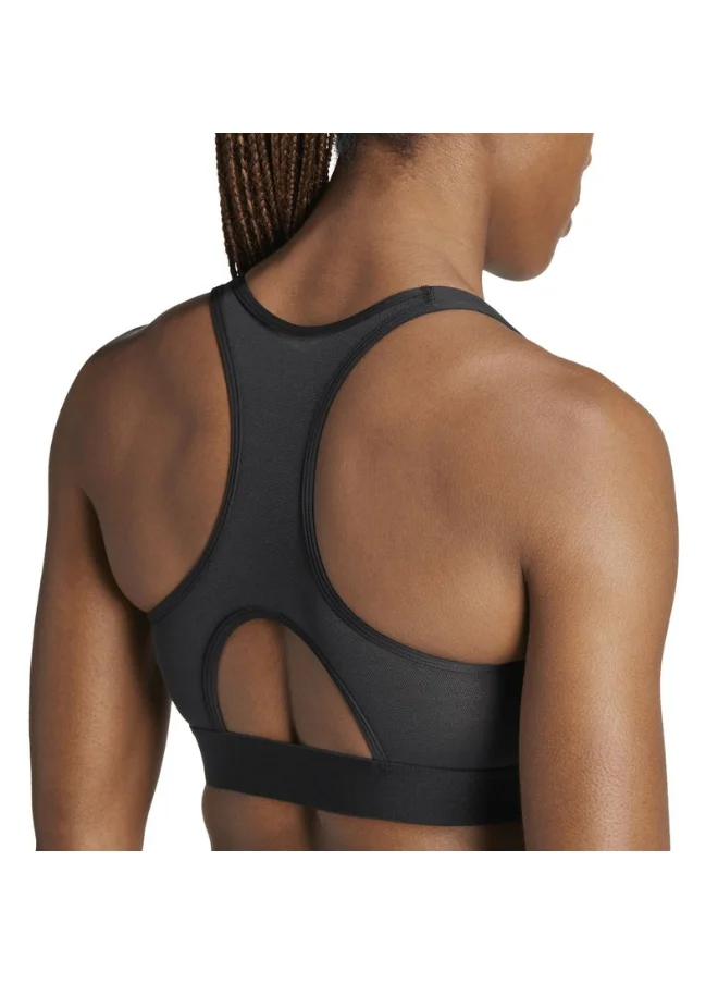 Adidas adidas PWRCT MS ZIP Black Training BRA for Women - 2XSB