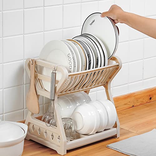 wolpin Plastic Expandable Kitchen Dish Drainer and Drying Rack | Sink Basket for Washing Bowls, Utensils, Vegetables, Fruits & Storage Organiser | Retractable up to 48 cm (Blue) - Image 2