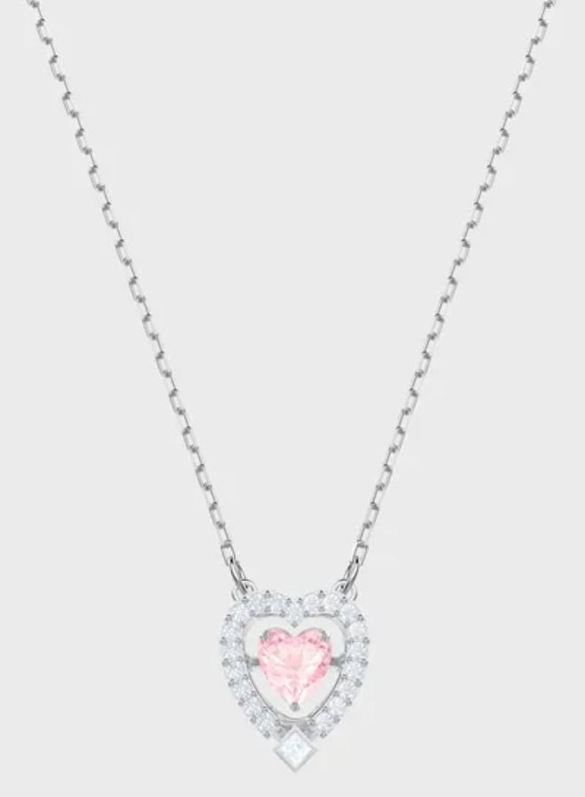 Chomel Sparkling Heart Pendant Necklace - Image 1
