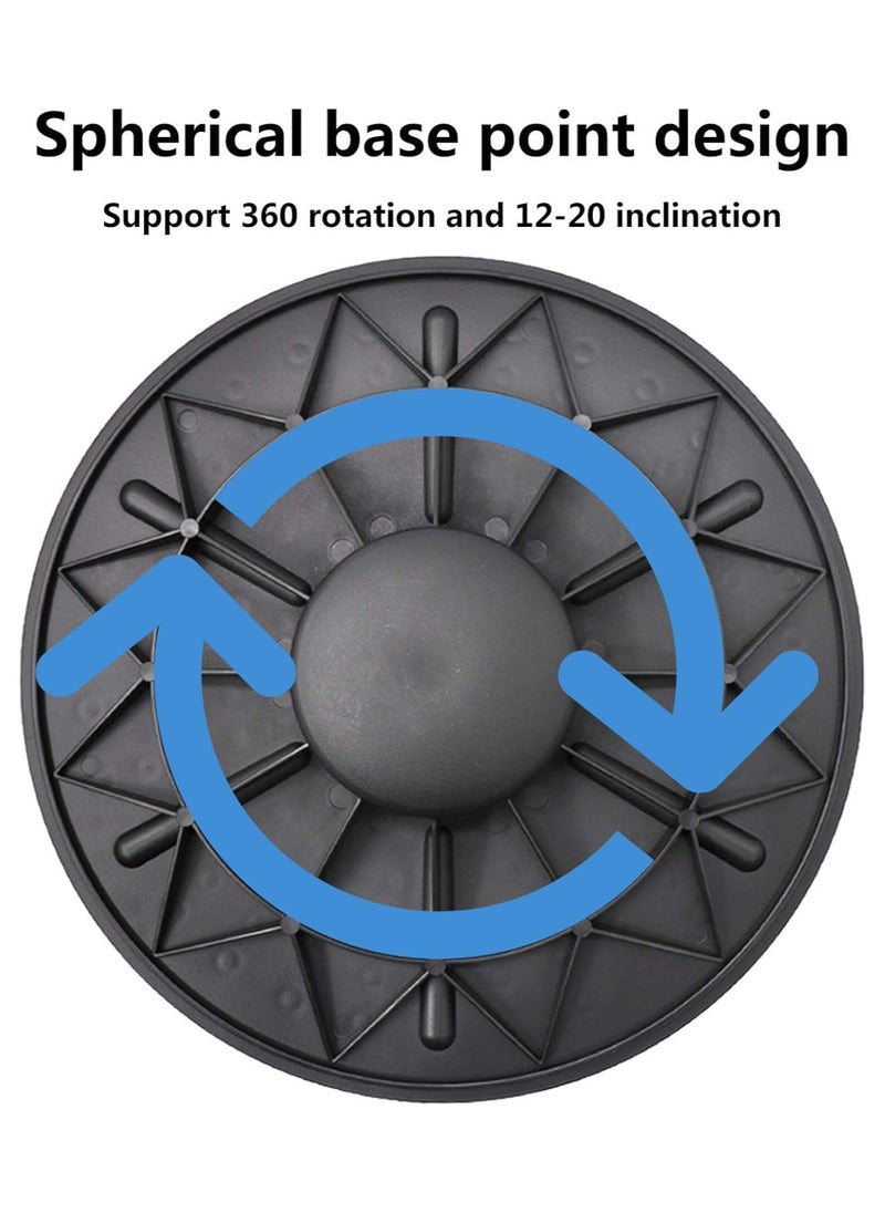 AUTOYSUR - Body Balance Board, Non-Slip Round Wobble Board,Core Trainer Swing Board,diameter 36cm Training Balance Board Perfect for Core Strength,Balance,Coordination - Image 1