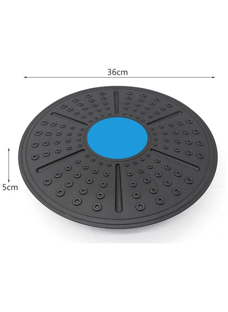 AUTOYSUR - Body Balance Board, Non-Slip Round Wobble Board,Core Trainer Swing Board,diameter 36cm Training Balance Board Perfect for Core Strength,Balance,Coordination - Image 1