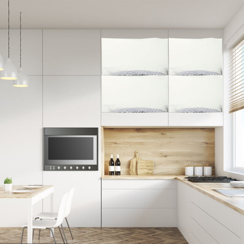 1 Roll of Kitchen Sticker Oil-Proof Wall Paper Cabinet Adhesive Liner - Image 4
