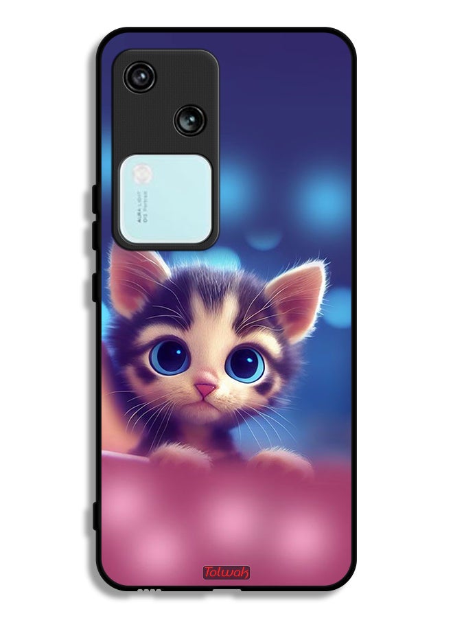 Tolwak Vivo V30 5G Protective Case Cover Little Cat - Image 1