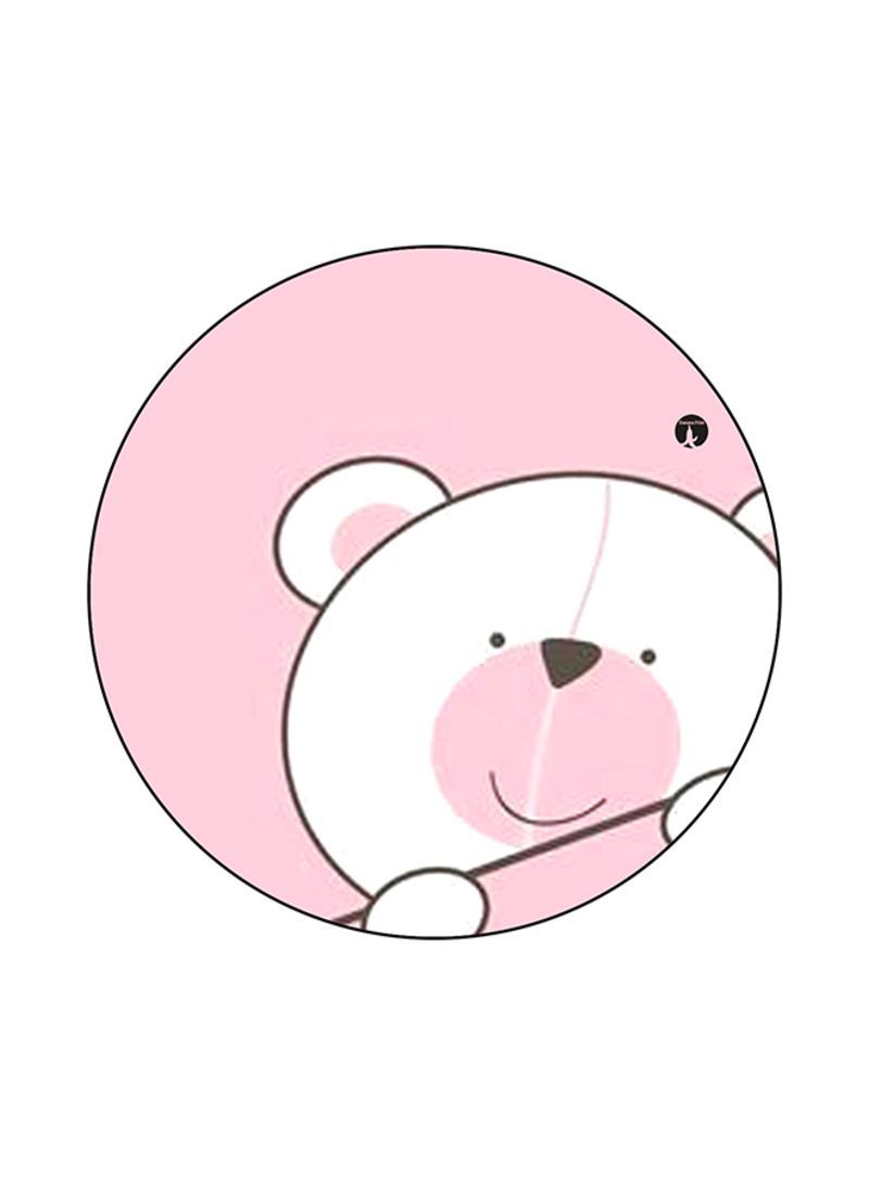 A Bear Printed Mouse Pad Multicolour