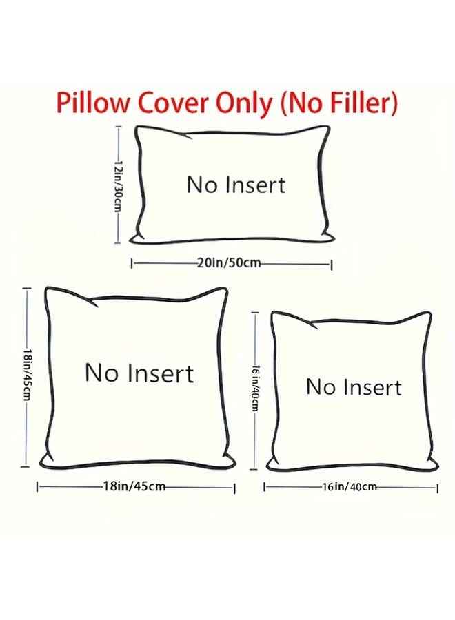 White Halloween Cute Ghost 3D Jacquard Pillow Cover 45x45 cm Home Decor - Image 4