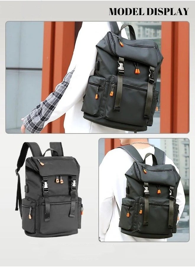 MIXDE Men's Large Capacity Double Shoulder Backpack for School Travel  - Image 4
