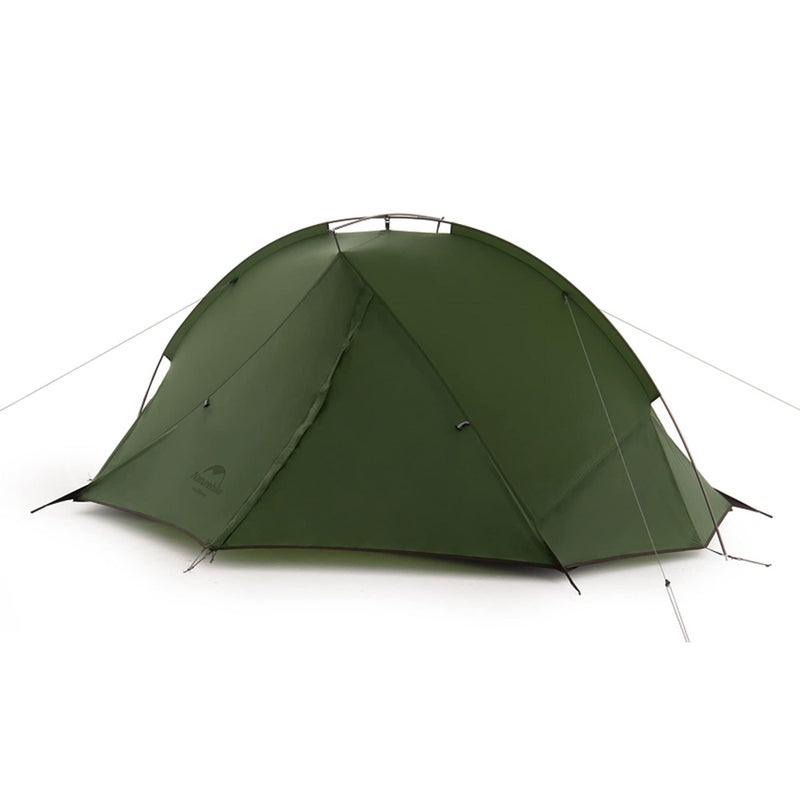 Naturehike Taga Ultralight Backpack Tent Single Level Bicycle Tent for 1/2 Person (Green forest 2 persons) - Image 1