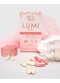 Beauty Vault Lumi 24H Glutathione Capsules By Beauty Vault (60 Capsules)  - Image 3