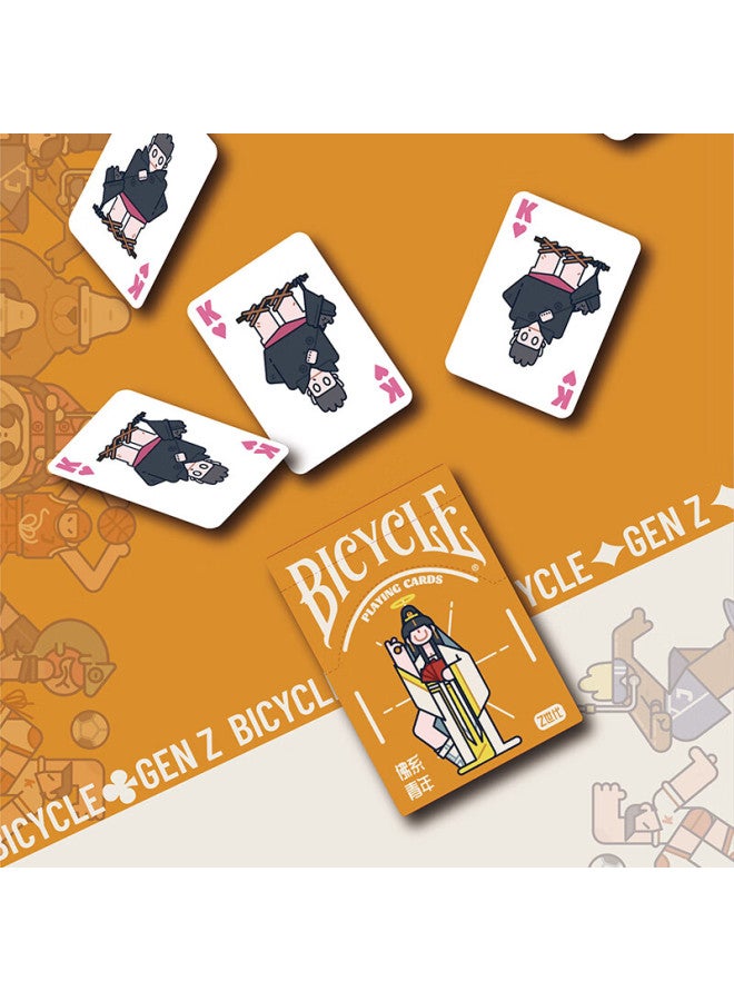 Bicycle Playing Cards Genz Youth Trend Theme Set Blind Box 6-pack - Image 2