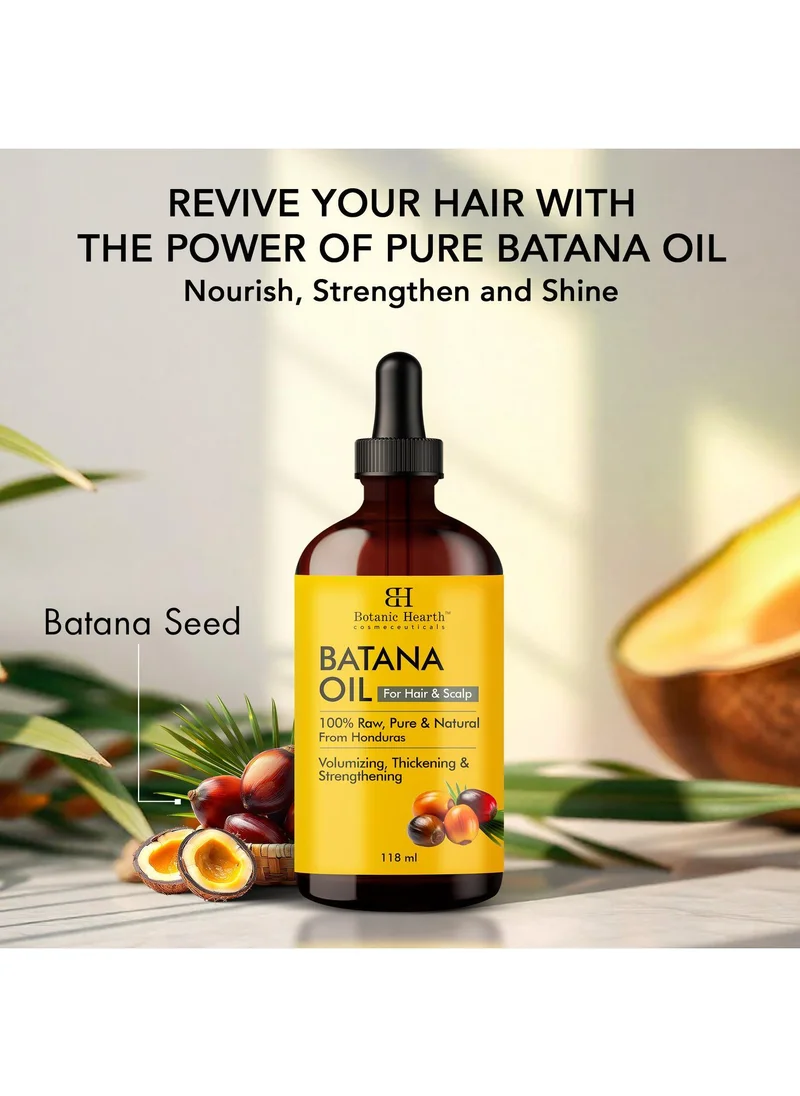 بوتانيك هيرث Botanic Hearth Batana Oil - Butter 100 ml - Deeply Nourishing & Revitalizing Hair & Skin Care