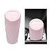 ZNDAW Car Trash Can Bin with Lid Mini Vehicle Cup Holder Organizer Leakproof Garbage Bin Waterproof Cup Type Trash Can MultiFunction Storage Container for RV Home Office Pink - Image 2