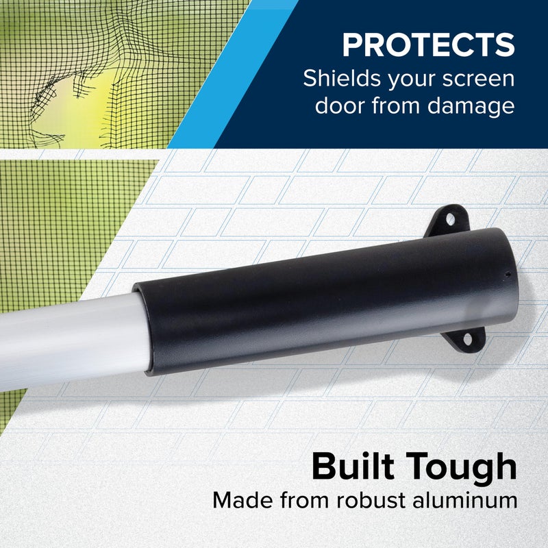 Camco Camper/RV Screen Door Cross Bar - Protects The Screen Door & Allows for Easier Exit from Travel Trailer - Adjusts from 21-5/8-Inches to 28-5/8-Inches (42183) - Image 4