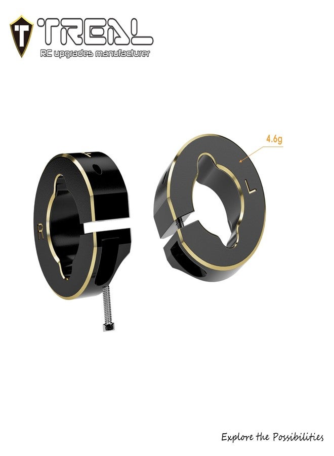 TREAL Brass Rear Counterweight for Axial SCX30 - Image 4