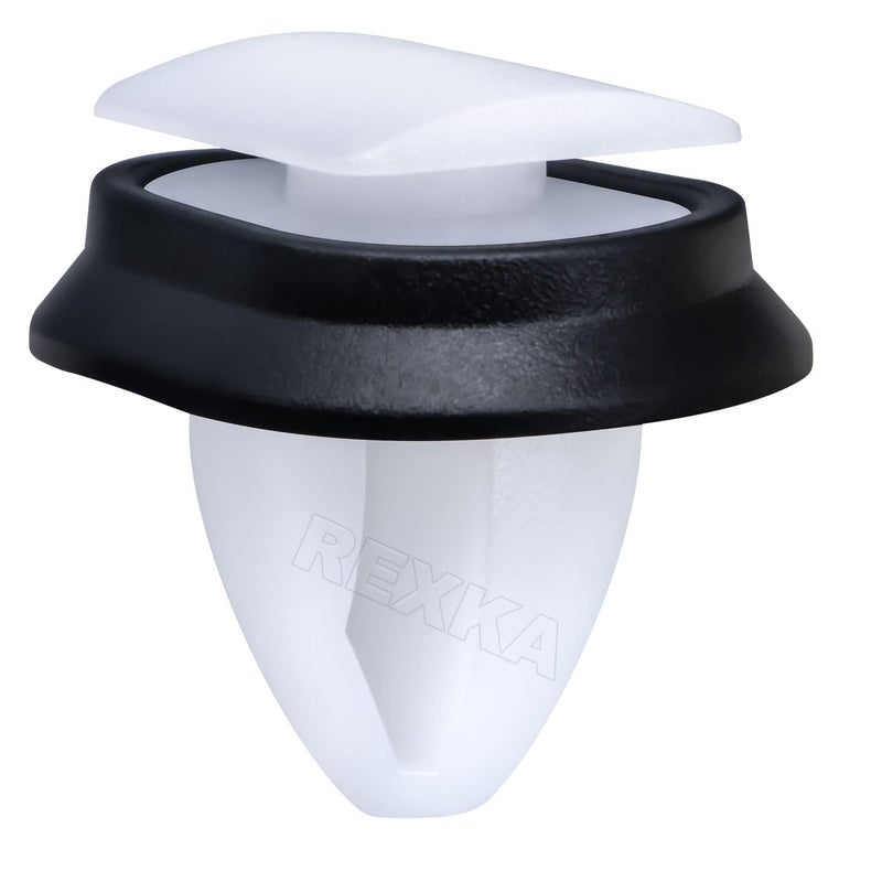 Rexka 50pcs Back Door Trim Moulding Clip Compatible with RAM Chrysler 68093998AA Dodge Ram Promaster 2014 - On 68093998-AA - Image 1