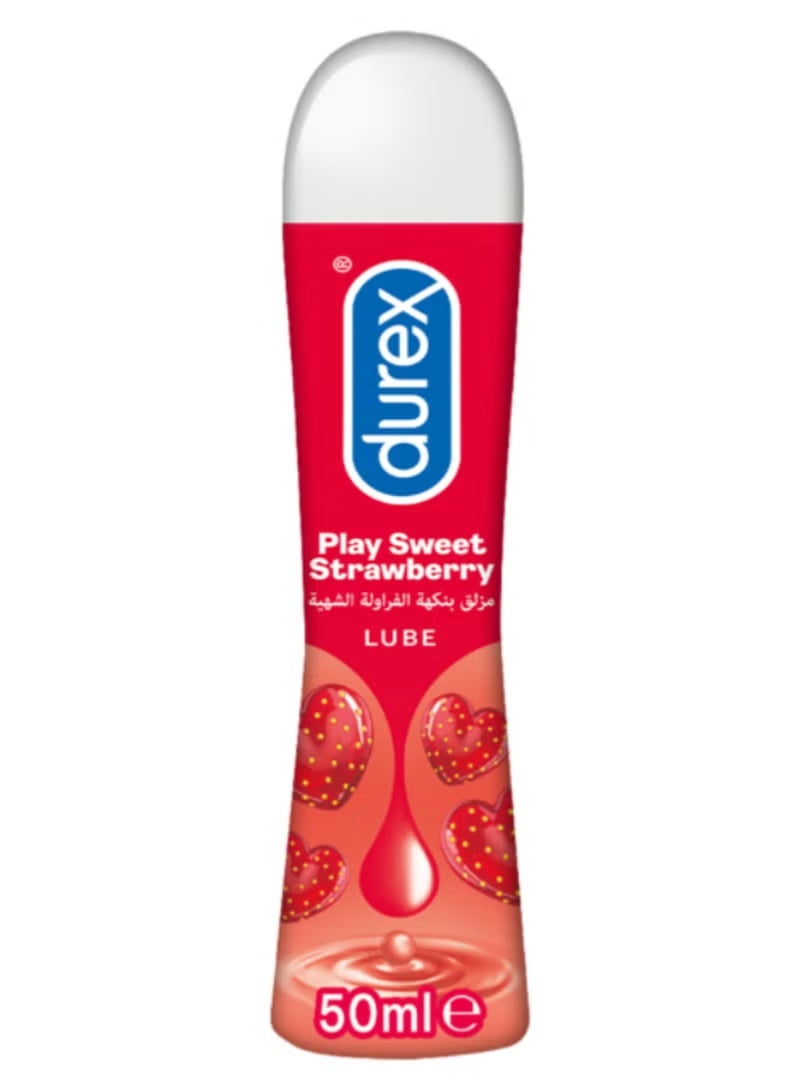 Play Sweet Strawberry Lube 50Ml - Image 1