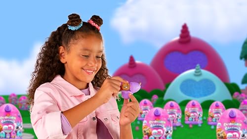 Rainbocorns Eggzania Surprise Mania Series 1 (Unicorn) by ZURU, Collectible Plush Stuffed Animal, Surprise Eggs, 5 Mini Eggs, Stickers, DIY Jewelry, Slime, Ages 3+ for Girls, Children - Image 5