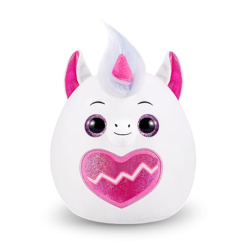 Rainbocorns Eggzania Surprise Mania Series 1 (Unicorn) by ZURU, Collectible Plush Stuffed Animal, Surprise Eggs, 5 Mini Eggs, Stickers, DIY Jewelry, Slime, Ages 3+ for Girls, Children - Image 4